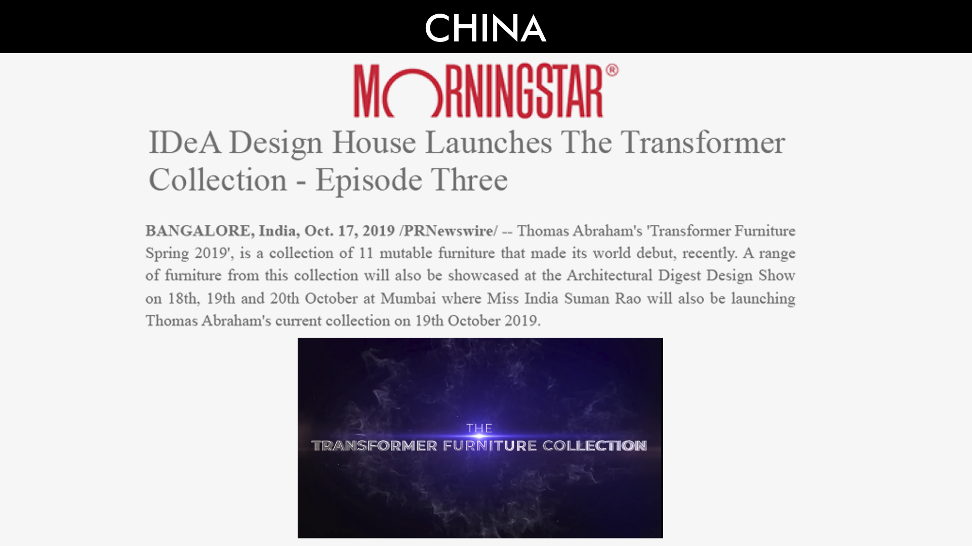 Idea Worldwide featured on the press