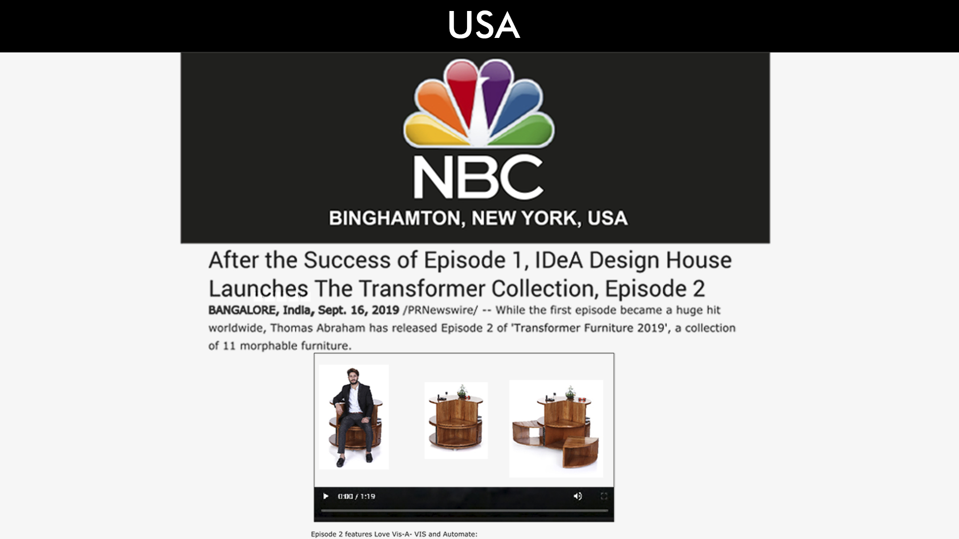 Idea Worldwide featured on the times of india