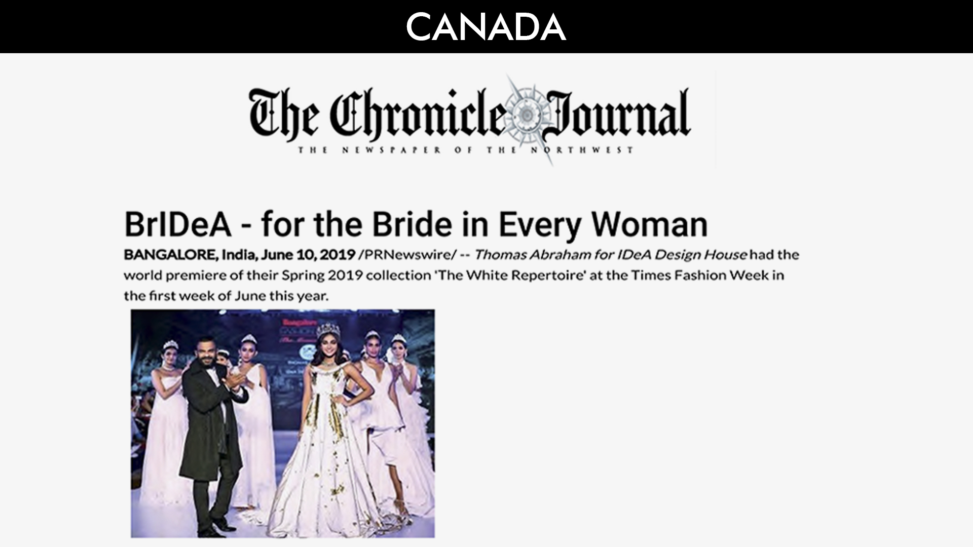 Idea Worldwide featured on the press